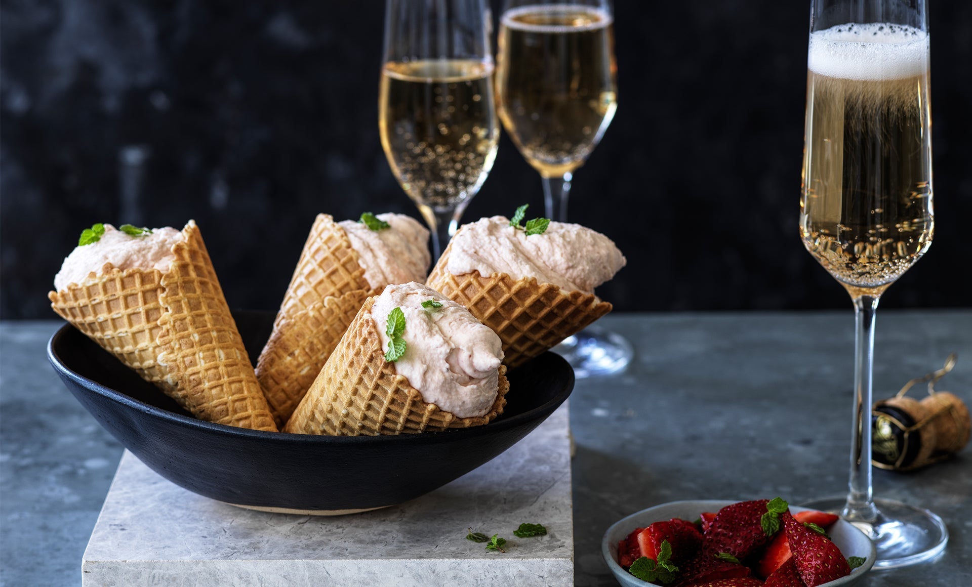 Strawberries and Cream